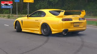 Toyota Supra Compilation 2022  BRUTAL Sounds [upl. by Vyky]