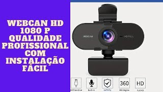 Webcam HD 1080P Qualidade Profissional com Instalação Fácil – Conecte e Use Agoraquot [upl. by Ebeneser411]