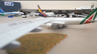 【Model Airport Take off 】1400 1500 ANA Boeing777 [upl. by Wakefield217]