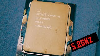 Intel Core i512600KF  Easy Overclock to 52GHz [upl. by Devine910]