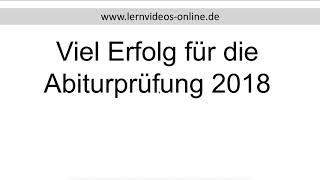 Viel Erfolg für die Abiturprüfungen  Fachabiturprüfungen 2018 in Bayern FOS  BOS [upl. by Magen]