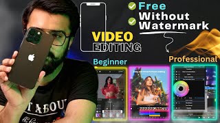 Best Video Editing App for Android and iPhone without Watermark Free⚡️ [upl. by Gisser]