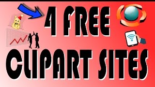 4 Free Clipart Sites  Vector SVG and other Formats [upl. by Dnalrah]