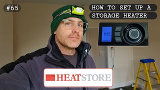 How to set up storage heaters  HEATSTORE HHR 65 [upl. by Ylicis466]