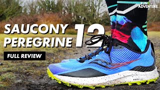 SAUCONY PEREGRINE 12 FULL REVIEW  Best Trail Running Shoes  Run4Adventure [upl. by High7]