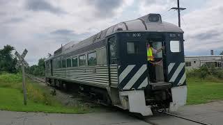 Newport and Narragansett Bay Railroad Budd car season has started [upl. by Bernie]