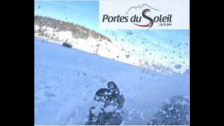 VLOG AU SKI  portes du soleil chutes [upl. by Adan]