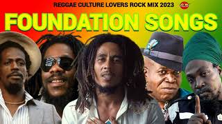 REGGAE MIX 2023FOUNDATION 80S 90S REGGAE SONGS RETROBOB MARLEY DENNIS BROWN JUNIOR RIEDDJ JASON [upl. by Yrrehc]