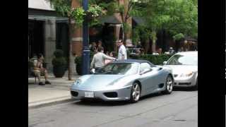 Grigio Alloy Ferrari 360 Spider [upl. by Ainorev]