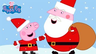 Peppa Pig Full Episodes üéÑ Santa‚Äôs Visit üéÑ Cartoons for Children [upl. by Annaitsirhc]