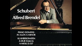 Franz Schubert Piano Sonata aminor D537 Alfred Brendel [upl. by Livvie912]