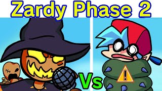 Friday Night Funkin VS Zardy FULL WEEK 12  Cutscenes Bushwhack Foolhardy FNF ModHard Phase 2 [upl. by Adniral]