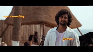 dheema dheema song  dheema song telugu version  dheema x hi nanna  dheema song telugu lyrics [upl. by Ambur]