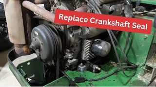 How to Replace a Crankshaft Seal [upl. by Anattar]