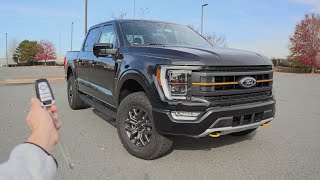 2021 Ford F150 Tremor Start Up Exhaust POV Test Drive and Review [upl. by Netnilc]