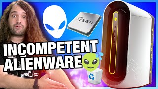 Hilariously Bad Alienware R10 Ryzen PC 1800 PreBuilt Review [upl. by Nnaarat]