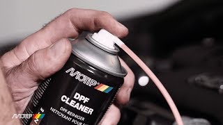 How to remove ash deposits in dieselparticle filter systems with MOTIP DPF Cleaner [upl. by Aerdied388]