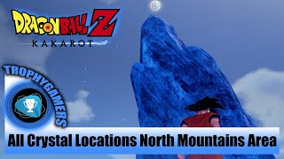 Dragon ball Z Kakarot  All Crystal Locations North Mountains Area [upl. by Ybanrab388]