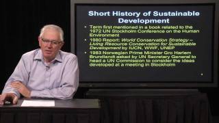 Lecture 1  Sustainable Development Concepts [upl. by Araminta]