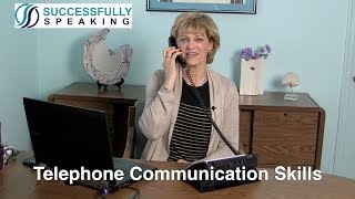 Effective Telephone Tips from Successfully Speaking [upl. by Asilad]