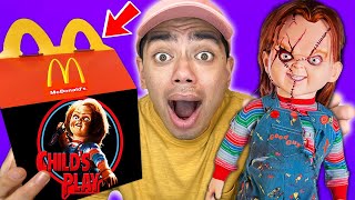 DO NOT ORDER CHUCKY DOLL HAPPY MEAL FROM MCDONALDS AT 3AM HE CAME AFTER US [upl. by Latsyek]