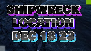 Shipwreck Location Today December 18 2023 GTA Online  GTA online daily shipwreck location [upl. by Olinad49]