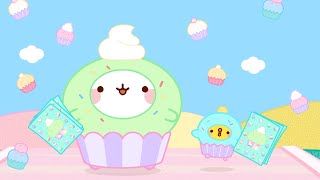 2 HOURS OF MOLANG Molang and Piu Piu make the Best Cupcakes 🧁  Compilation For Kids [upl. by Tomasine797]