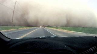 Driving into AZ Haboob Dust Storm HD [upl. by Atsev361]