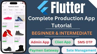 Flutter Complete Production App Tutorial [upl. by Llij]