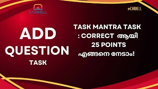 How to do quotAdd Questionsquot task in Task Mantra platform [upl. by Leakim]