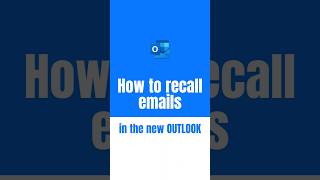 How to recall emails in the new Outlook Web [upl. by Odlaw46]