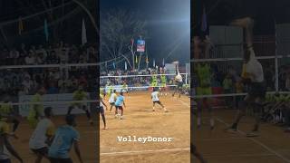 Volley Rally 😳Defence😲Powerful Spike 😱 volleyball volleydonor volley shorts viralvideo [upl. by Ztnaj]