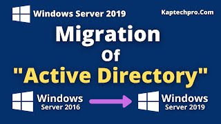 Migrate Active Directory From Windows Server 2016 To Windows Server 2019 [upl. by Adiaj]