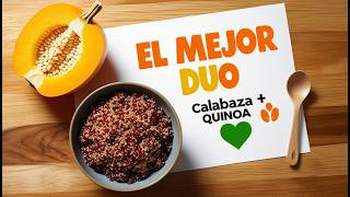 La Poderosa Combinación de Calabaza y Quinoa¡Te Sorprenderá [upl. by Kcirrad]