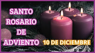 Santo Rosario de Adviento 10 de diciembre [upl. by Yerdna]