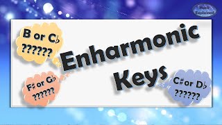 Enharmonic scales Enharmonic Keys Enharmonic Notes Transposition [upl. by Aicelav]