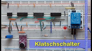 Klatschschalter mit ICs [upl. by Astred]