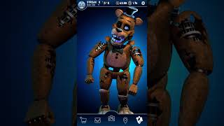 Stylized Withered Freddy FNAF AR Workshop Animation [upl. by Arag284]