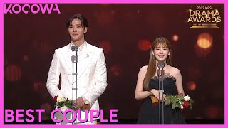 Best Couple Award Winners Rowoon amp Cho Yi Hyun  2023 KBS Drama Awards  KOCOWA [upl. by Thgiwed]