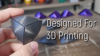 Making a Reuleaux Tetrahedron 3D Printable in Fusion 360 [upl. by Dazhehs]