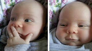 What does the baby say 👶👶Funny and Cute Babies Talking Videos Compilation [upl. by Sandon]