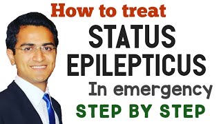 Status Epilepticus Emergency Treatment and Management Step Wise Emergency Medicine Lecture Series [upl. by Divod]