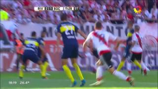 River 24 Boca Juniors  Fecha 13 Torneo Argentino 201617 [upl. by Mindy12]