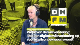 Stel een digitale wilsverklaring op  Haags Bakkie met Jessica Mendels  Den Haag FM [upl. by Svetlana]