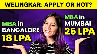 MBA from Welingkar Worth It MBA in Mumbai vs Bangalore  Placements  Fee  CutOffs [upl. by Currier]