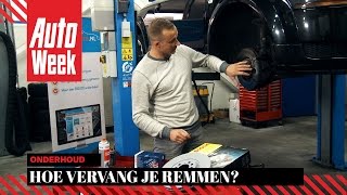 Joep legt uit  Remmen  AutoWeek Onderhoud [upl. by Ylrahc]