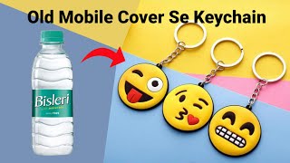 How to make Keychain at homeHomemade bottle KeychainDIY Gift Keychainbts KeychainCute Keychain [upl. by Radnaskela]