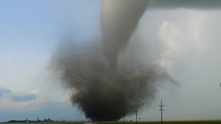 TORNADO Timelapse FULL LifeCycle Tornado genesis to Tornado death [upl. by Enyar]