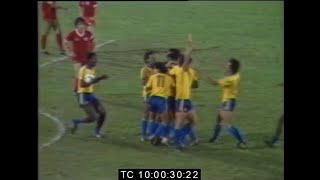 1986 World Cup qualifiers  Malaysia 10 South Korea [upl. by Yrtnahc401]