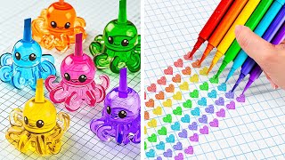 Brighten Your School Day with These Rainbow DIYs 🌈✂️ [upl. by Abbi]